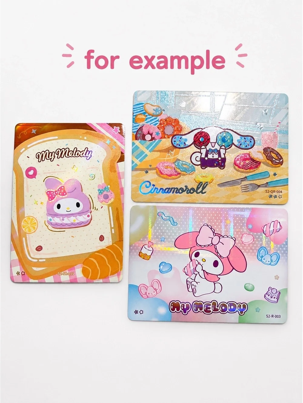 Sanrio Characters Trading Cards  – 5 Booster Packs – Chinese
